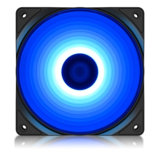 DeepCool RF120B High Brightness Case Fan With Built-in Blue LED (DP-FLED-RF120-BL)