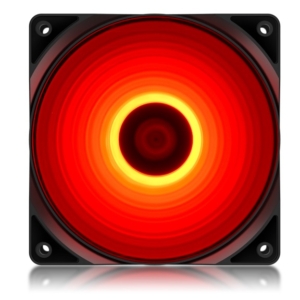 DeepCool RF120R High Brightness Case Fan With Built-in Red LED (DP-FLED-RF120-RD)