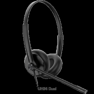 Yealink UH34 Dual Ear Wideband Noise Cancelling Microphone - USB Connection