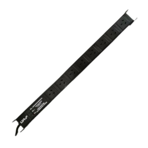 LDR 8-Port 10A Power Distribution Unit AU Approved - 8x 3-Pin AU/NZ Outlets/Slots - 1U Vertical Mount