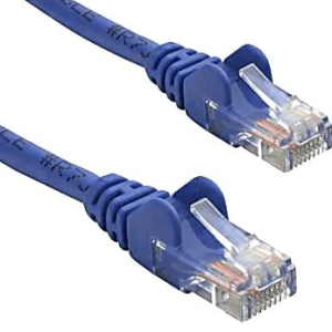 8ware CAT5e Cable 50cm / 0.5m - Blue Color Premium RJ45 Ethernet Network LAN UTP Patch Cord 26AWG CU Jacket