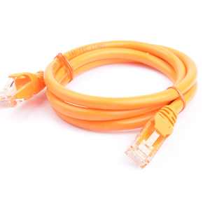8Ware CAT6A Cable 1m - Organge Color RJ45 Ethernet Network LAN UTP Patch Cord Snagless