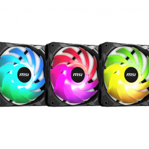 MSI MAG MAX F12A-3 RGB 120mm Fan 3 Pack