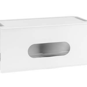 Brateck Cable Management Box Material: ABS  Dimensions 28.2x14x12.8cm -White