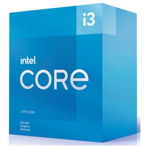 Intel i3-10105F CPU 3.7GHz (4.4GHz Turbo) LGA1200 10th Gen 4-Cores 8-Threads 6MB 65W Graphic Card Required 3yrs Comet Lake Refresh