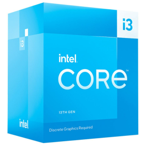 Intel Core i3 13100F CPU 3.1GHz (4.5GHz Turbo) 13th Gen LGA1700 4-Cores 8-Threads 12MB 58W Graphic Card Required Retail Raptor Lake with Fan
