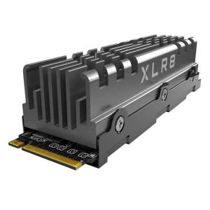 PNY CS3140 2TB NVMe Gen4 SSD with Heatsink M.2 7500MB/s 6850MB/s R/W 1400TBW 650K/700K 2M hrs MTBF 5yrs