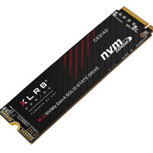 PNY CS3140 4TB NVMe Gen4 SSD for PS5 7500MB/s 6850MB/s R/W 1400TBW 650K/700K 2M hrs MTBF 5yrs wty