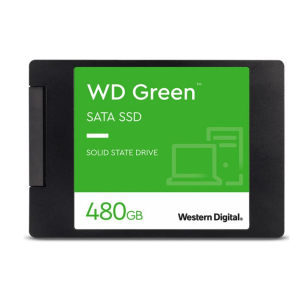 Western Digital WD Green 480GB 2.5" SATA SSD 545R/430W MB/s 80TBW 3D NAND 7mm 3 Years Warranty