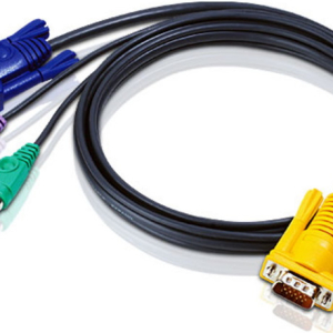 Aten KVM Cable 1.2m with VGA  PS/2 to 3in1 SPHD to suit CS7xE