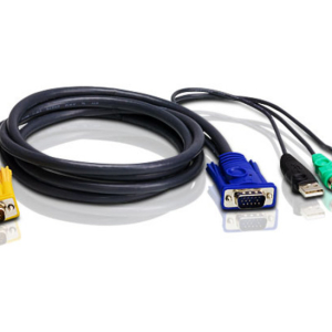Aten KVM Cable 3m with USB  PS/2 to 3in1 SPHD