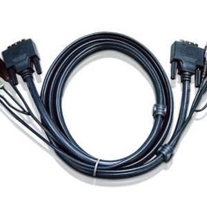 Aten KVM Cable 3m with DVI-D (Dual Link) USB  Audio to DVI-D (Dual Link)