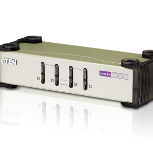 Aten Desktop KVM Switch 4 Port Single Display VGA