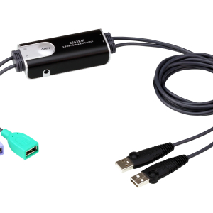 Aten 2-Port USB Boundless Cable KM Switch