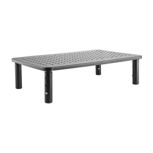 Brateck Metal Monitor Laptop Stand (370x235x120mm) Fit Screen Size 13"-32" Weight CapacityUp to 20kg- Black