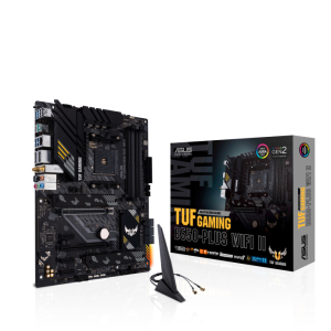 ASUS AMD B550 TUF GAMING B550-PLUS WIFI II  (Ryzen AM4) ATX Motherboard