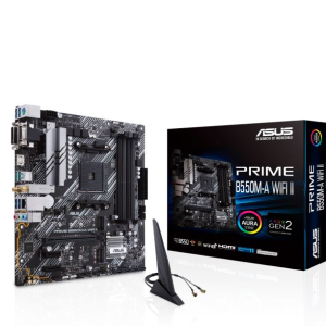 ASUS AMD B550 PRIME B550M-A WIFI II (WI-FI) (Ryzen AM4) Micro ATX motherboard