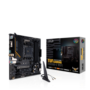 ASUS AMD B550 TUF GAMING B550M-E WIFI (Ryzen AM4) Micro ATX Gaming Motherboard PCIe 4.0