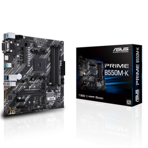 ASUS AMD B550 PRIME B550M-K (Ryzen AM4) mATX MB