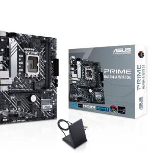 ASUS PRIME H610M-A WIFI D4 Intel LGA 1700  mATX Motherboar 2xDDR4~64GB PCIe 4.0