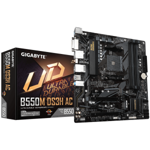 Gigabyte B550M DS3H AC AM4 Ryzen mATX Motherboard