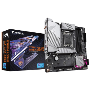 Gigabyte B760M AORUS ELITE AX DDR4 Intel LGA 1700 m-ATX Motherboard
