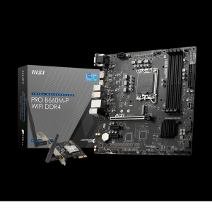 MSI PRO B660M-P WIFI DDR4  Intel LGA 1700 mATX Motherboard 4x DDR4~128GB