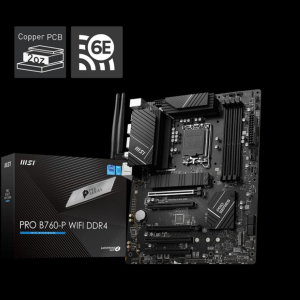 MSI PRO B760-P WIFI DDR4 ATX Motherboard