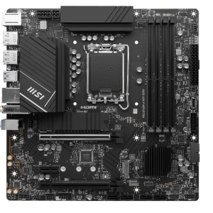 MSI PRO B760M-A WIFI DDR4 mATX Motherboard