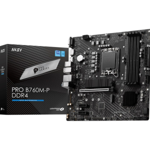 MSI PRO B760M-P DDR4 mATX Motherboard