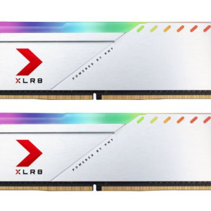 PNY XLR8 16GB (2x8GB) DDR4 UDIMM 3600Mhz RGB CL18 1.35V Silver Heat Spreader Gaming Desktop PC Memory