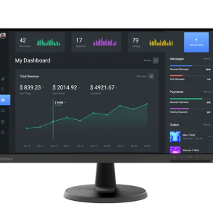 LENOVO ThinkVision C24-40 23.8"/24" 75Hz FreeSync FHD Monitor 1920x1080 16:9 4ms VA HDMI VGA Tilt Adjustment VESA 3YR WTY