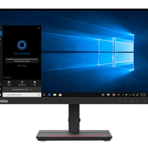 LENOVO ThinkVision S22e 21.5" AMD FreeSync FHD VA LED Monitor 1920x1080 16:9 4ms Tilt HDMI VGA Audio Signal 3.5mm Out VESA 3YR WTY