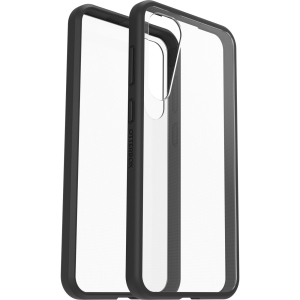 OtterBox React Samsung Galaxy S23+ 5G (6.6") Case Black Crystal (Clear/Black) -(77-91303)