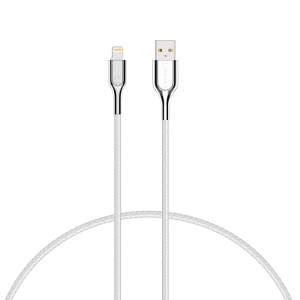 Cygnett Armoured Lightning to USB-A Cable (10cm) - White (CY2684PCCAL)