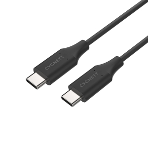 Cygnett Essentials USB-C to USB-C Cable (1M) - Black (CY3310PCUSA)