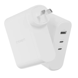 Cygnett PowerMaxx 100W Multiport GaN Wall Charger - White (CY4373PDWCH)