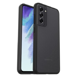 OtterBox React Samsung Galaxy S21 FE 5G (6.4") Case Black Crystal (Clear/Black) - (77-83981)