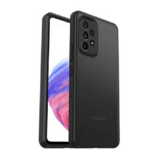 OtterBox React Samsung Galaxy A53 5G (6.5") Case Black Crystal (Clear/Black) - (77-87846)