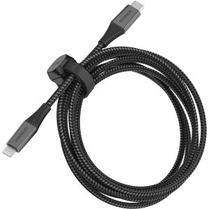 OtterBox Lightning to USB-C Fast Charge Premium Pro Cable (2M) - Black (78-80890)