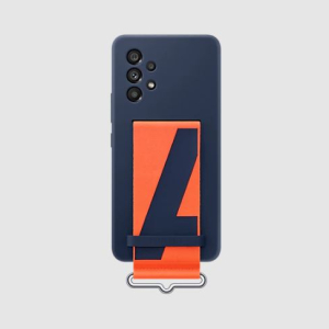 Samsung Galaxy A53 5G (6.5") Silicone Cover with Strap - Navy (EF-GA536TNEGWW)