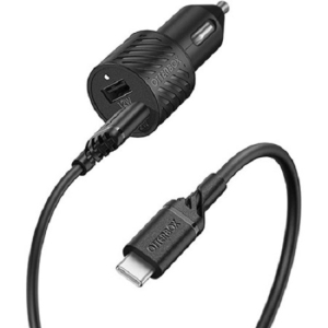 OtterBox 24W Dual Port Car Charging Kit - Black (78-52699)