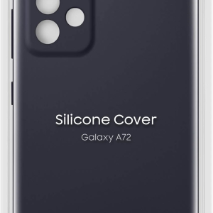 Samsung Galaxy A72 (6.7") Silicone Cover - Black(EF-PA725TBEGWW)