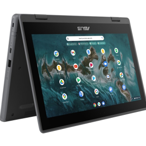 ASUS Chromebook Flip CR1 11.6" Touch Rugged Intel Celeron N4500 4GB 32GB Chrome OS Dual Camera Pen Stylus WiFi6 1YR WTY Student Convertible Laptop
