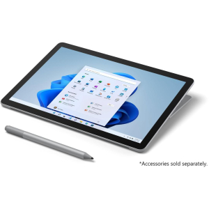 Microsoft Surface Go 3 Tablet -10.5" Intel Pentium Gold 6500Y 8GB Ram 128GB SSD  WiFi Win11 HomeS 1 Year Warranty  Platinum