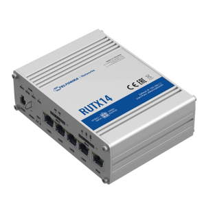 Teltonika RUTX14 - Instant LTE Failover | Reliable and Secure CAT12 4G LTE Router/Firewall with Dual Band WiFi 802.11ac