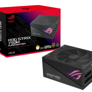 ASUS ROG-STRIX-AURA-750G-GAMING ROG STRIX 750W Gold Aura Edition 80Plus Gold