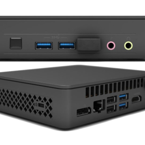 Intel NUC Celeron N4505 2.0GHz 2xDDR4 SODIMM M.2 SSD 2xHDMI 2xDisplays LAN WiFi BT 4xUSB3.0 2xUSB2.0 for Digital Signage POS no cord