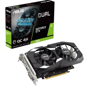 ASUS nVidia GeForce DUAL-GTX1650-O4GD6-P-V2 OC Edition 4GB GDDR6