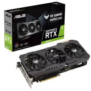 ASUS nVidia GeForce TUF-RTX3070TI-O8G-V2-GAMING RTX 3070 Ti V2 OC Edition 8GB GDDR6X